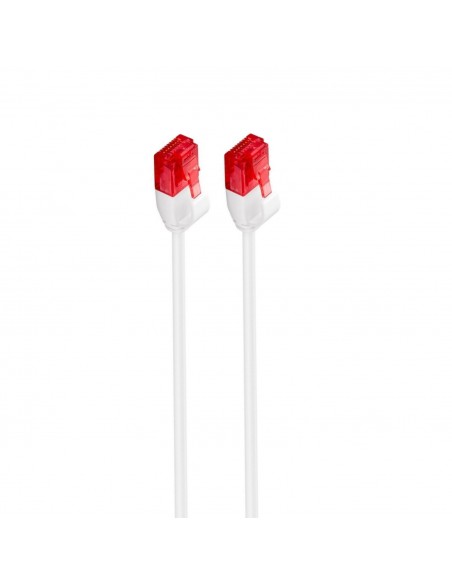 CABLE RED SLIM EWENT CAT6 U UTP 0,25M BLANCO