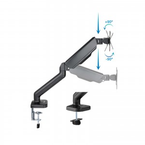 SOPORTE MESA TOOQ PANT. GIRA INCLI 1 BRAZO 17-32 NEGRO 2