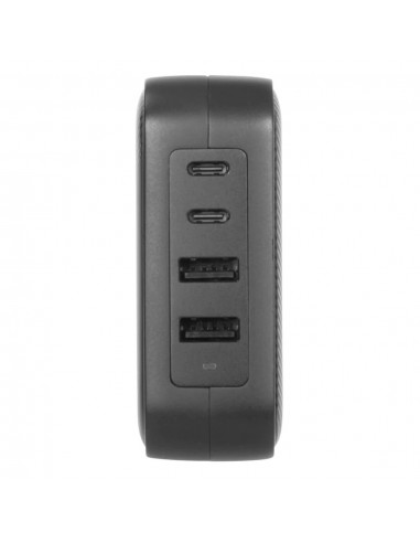 CARGADOR PORTATIL TARGUS 100 W GAN CHARGER - MULTI PORT - WITH TRAVEL ADAPTERS