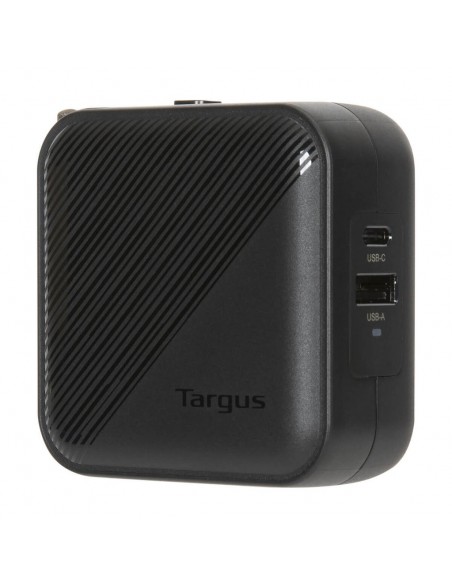 CARGADOR PORTATIL TARGUS 65 W GAN CHARGER - MULTI PORT - WITH TRAVEL ADAPTERS
