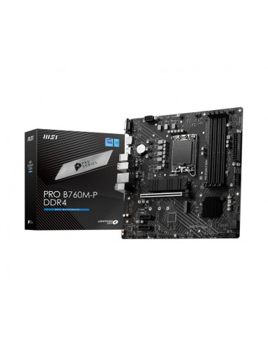 PLACA BASE MSI PRO B760M-P 1700 MATX 4XDDR4