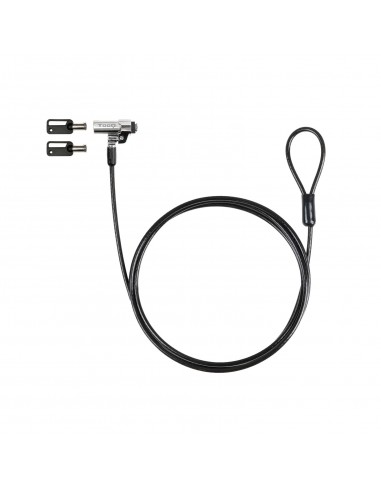 CABLE SEGURIDAD TOOQ NANO 2.5X6MM LLAVE PARA PORTATILES