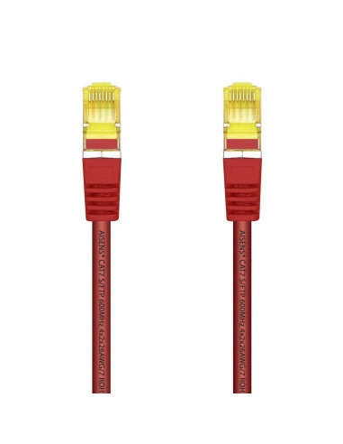CABLE RED AISENS LATIGUILLO RJ45 LSZH CAT.7 SFTP PIMF 25CM ROJO