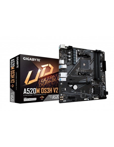 PLACA BASE GIGABYTE A520M DS3H V2 AM4 MATX 4XDDR4