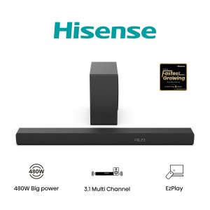 BARRA DE SONIDO HISENSE HS3100 180W 50 60HZ