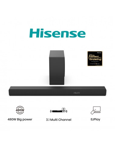BARRA DE SONIDO HISENSE HS3100 180W 50 60HZ