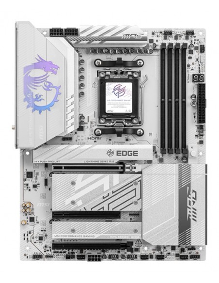PLACA BASE MSI MPG B850 EDGE TI WIFI PCI-E x16 Gen5, M.2 Gen5