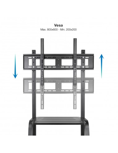 SOPORTE SUELO TOOQ RUEDAS "COLOSO" 37-100"