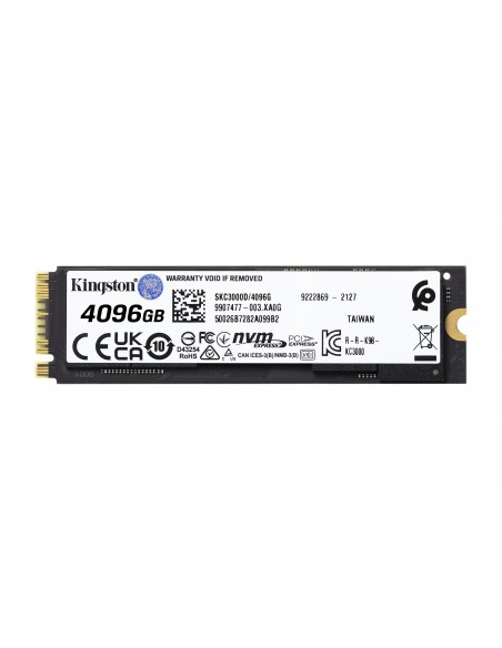 SSD KINGSTON KC3000 4TB