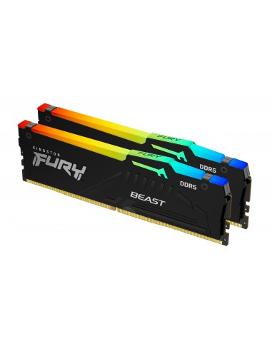 DDR5 KINGSTON 2X16GB 5600 FURY BEAST RGB