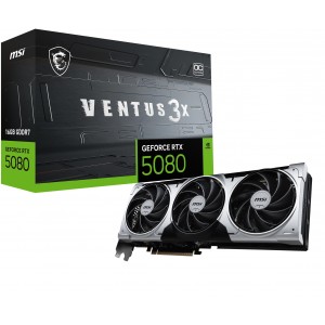 TARJETA GRAFICA MSI RTX 5080 16G VENTUS 3X OC PLUS