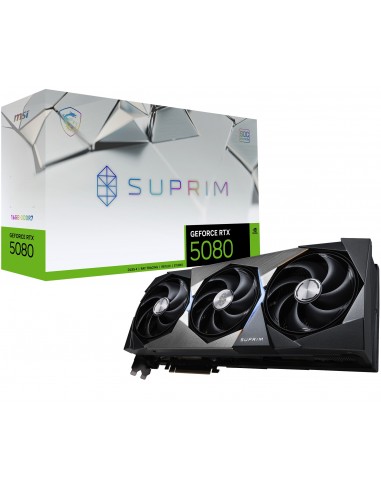 TARJETA GRAFICA MSI RTX 5080 16G GAMING SUPRIM SOC