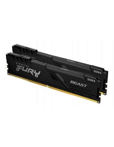 DDR4 KINGSTON 2x 16GB 3200 FURY BEAST NEGRO