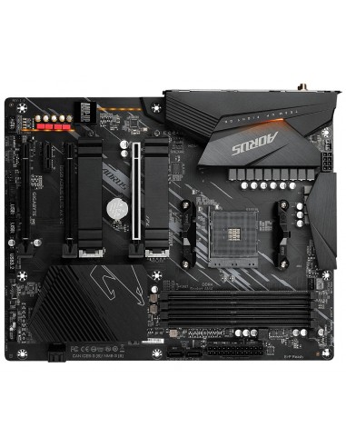 PLACA BASE GIGABYTE B550 AORUS ELITE AX V2 AM4 MATX 4XDDR4