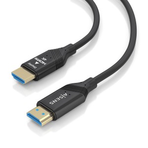 CABLE HDMI AISENS V2.0 OPTICO ACTIVO AOC 4K60HZ 18GBPS A M-A M 20M NEGRO 2