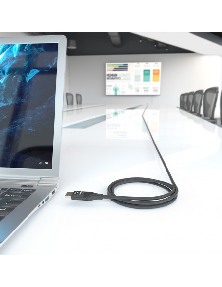 CABLE HDMI AISENS V2.0 OPTICO ACTIVO AOC 4K60HZ 18GBPS A M-A M 20M NEGRO