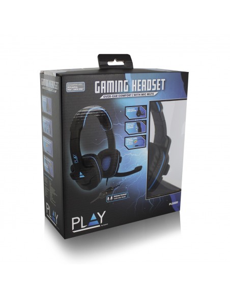 AURICULARES GAMING EWENT PC - CONSOLA  JACK 3.5mm 1,5m