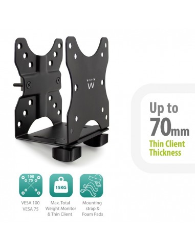 SOPORTE ORDENADOR EWENT VESA PARA MINI PC SOPORTE ORDENADOR EWENT VESA PARA MINI PC