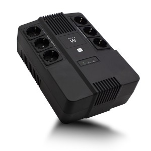SAI EWENT INTERACTIVO DE 600VA CON AVR 6 PUERTOS CEE7 3