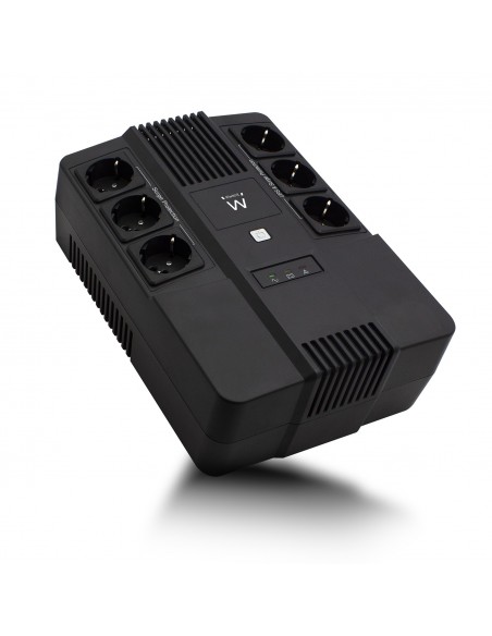 SAI EWENT INTERACTIVO DE 600VA CON AVR 6 PUERTOS CEE7 3