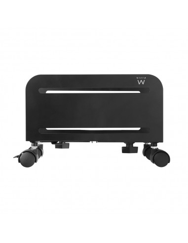 SOPORTE ORDENADOR EWENT CAJON AJUSTABLE CON RUEDAS METAL