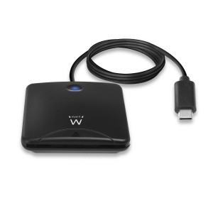 LECTOR DE TARJETAS EWENT SMART CARD ID USB TIPO C 2