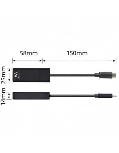 CABLE USB EWENT TIPO C A LAN GIGABIT CABLE USB EWENT TIPO C A LAN GIGABIT
