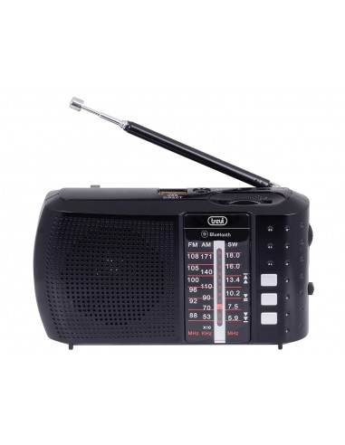 RADIO PORTATIL TREVI MULTIBANDA BLUETOOTH USB MICRO SD RA 7F20 BT NEGRO