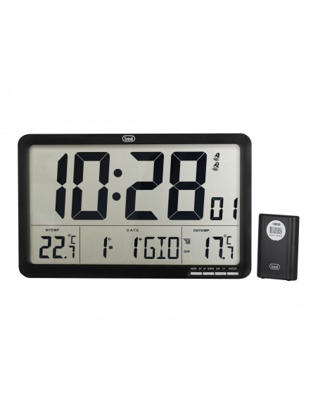RELOJ PARED TREVI OM 3560 RC DIGITAL RADIOCONTROLADO CON SENSOR EXTERNO