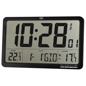 RELOJ PARED TREVI OM 3560 RC DIGITAL RADIOCONTROLADO CON SENSOR EXTERNO 2