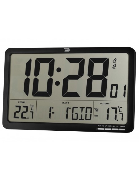RELOJ PARED TREVI OM 3560 RC DIGITAL RADIOCONTROLADO CON SENSOR EXTERNO