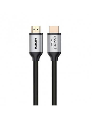 CABLE HDMI 2.0 EWENT PREMIUM HIGH SPEED CON ETHERNET NEGRO M M 1,8M 4K 60HZ