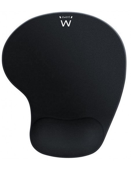 ALFOMBRILLA EWENT ERGONOMICA REPOSAMUÑECAS GEL 240X21X212MM NEGRA