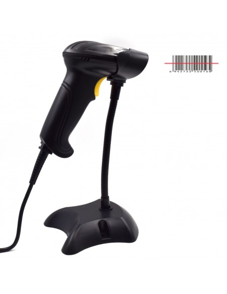 ESCANER DE CODIGO DE BARRAS LASER USB EWENT