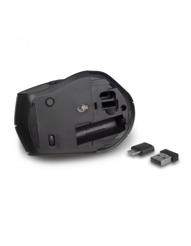 RATON INALAMBRICO EWENT CONEXION DUAL USB-A O USB-C