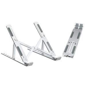 SOPORTE EWENT PLEGABLE DE ALUMINIO PARA PORTATIL 10-17" ALTURA AJUSTABLE 2