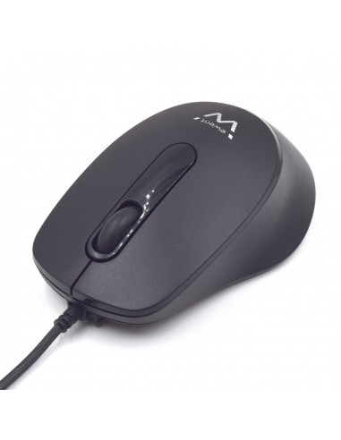RATON USB EWENT OPTICO 1000 DPI CLIC SILENCIOSO NEGRO