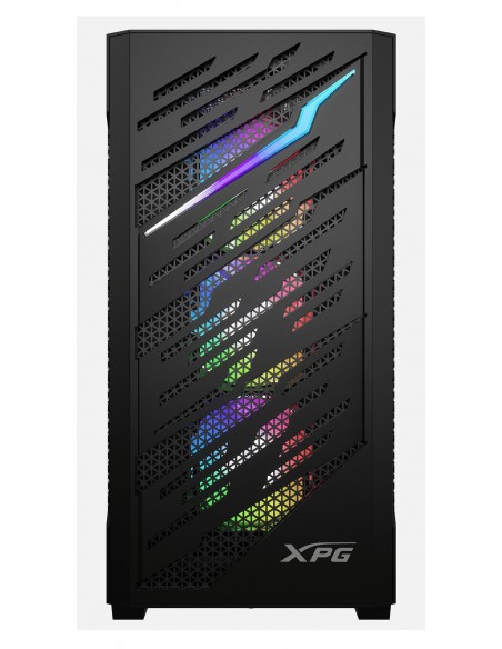 CAJA GAMING XPG STARKER AIR ATX VENT 4X120MM FAN 1XUSB C 3.2 SIN FUENTE NEGRO