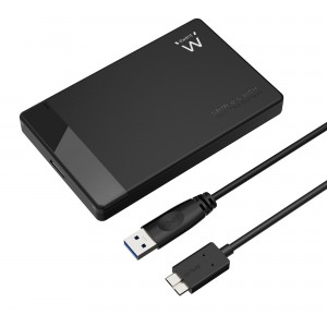 CAJA EXTERNA DISCO DURO EWENT USB 3.2 GEN 1 2.5 SATA SIN TORNILLOS