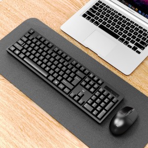 COMBO INALAMBRICO EWENT TECLADO Y RATON ESPAÑOL NEGRO TECLAS PROGRAMABLES 2