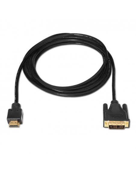 CABLE AISENS DVI A HDMI DVI18 1 M-HDMI A M NEGRO 1.8M