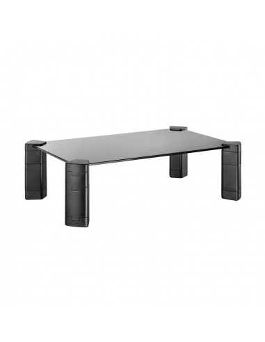 SOPORTE MONITOR AISENS SOPORTE ELEVADOR CRISTAL MONITOR PORTATIL NEGRO