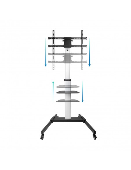 SOPORTE SUELO TOOQ RUEDAS TV HORIZ-VERT "HERA" 37-86"