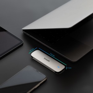 CAJA EXTERNA TOOQ M.2 NGFF USB3.1 GEN1 ALUMINIO PLATA 2