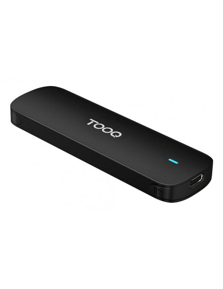 CAJA EXTERNA TOOQ M.2 NVMe USB3.1 GEN2 ALUMINIO NEGRA