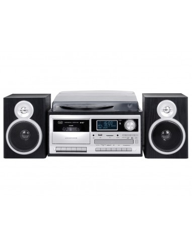 TOCADISCOS TREVI TT 1072 DAB TURNTABLE+DAB+AW+ENCODING BLACK