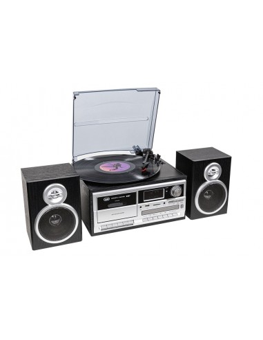 TOCADISCOS TREVI TT 1072 DAB TURNTABLE+DAB+AW+ENCODING BLACK