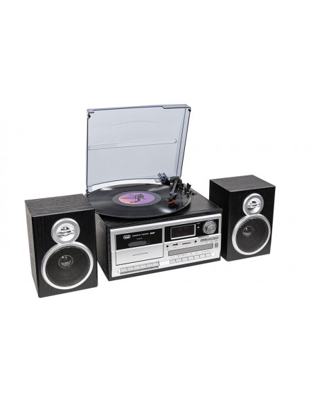 TOCADISCOS TREVI TT 1072 DAB TURNTABLE+DAB+AW+ENCODING BLACK