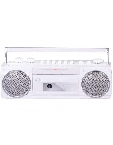 RADIO CASSETTE RR 501 BT PORTABLE RADIO RECORDER +USB+AW WHITE