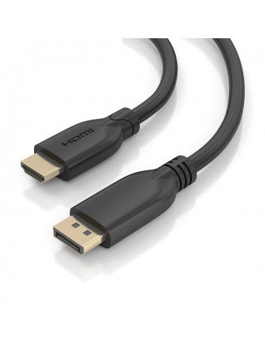 CABLE CONVERSOR AISENS DISPLAYPORT M A HDMI M 4K@60HZ NEGRO 5.0M
